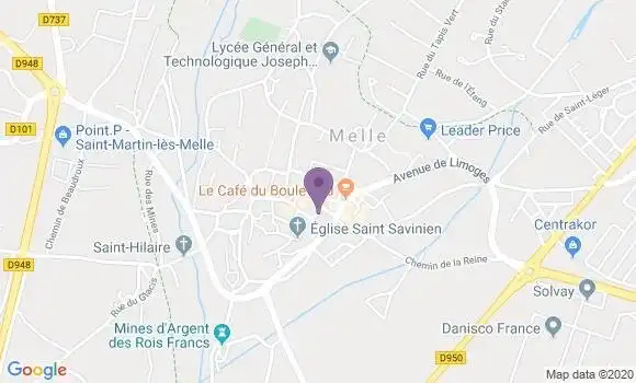 Localisation Caisse d
