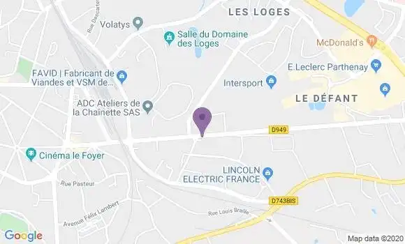 Localisation Caisse d