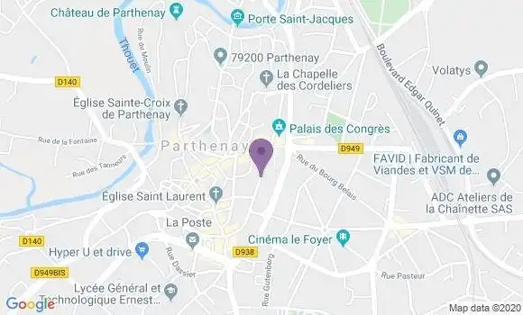 Localisation Caisse d