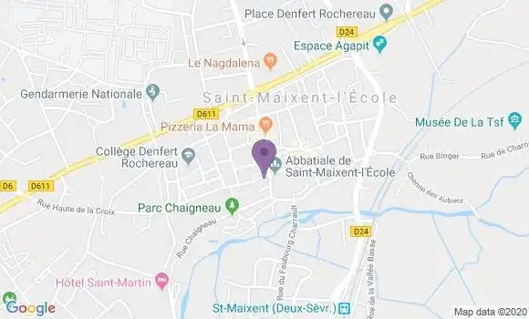 Localisation Caisse d