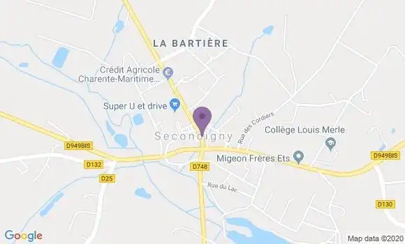 Localisation Caisse d