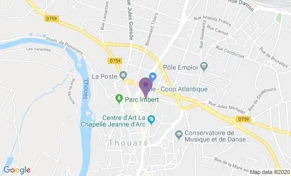Localisation Caisse d
