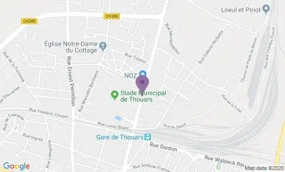 Localisation Caisse d