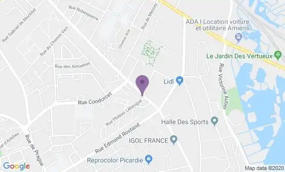 Localisation Caisse d