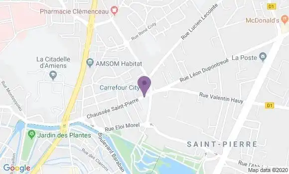 Localisation Caisse d