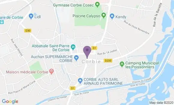 Localisation Caisse d