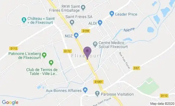 Localisation Caisse d