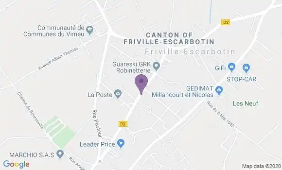 Localisation Caisse d