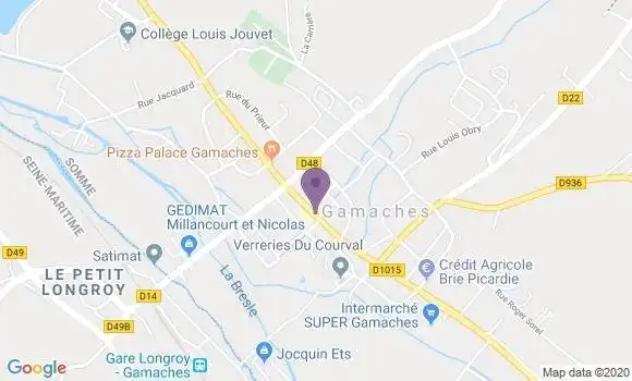 Localisation Caisse d