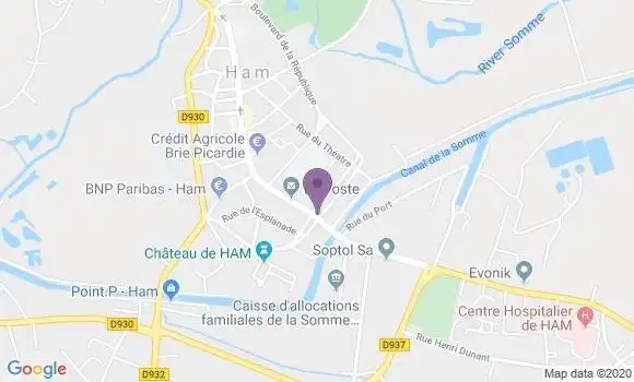 Localisation Caisse d