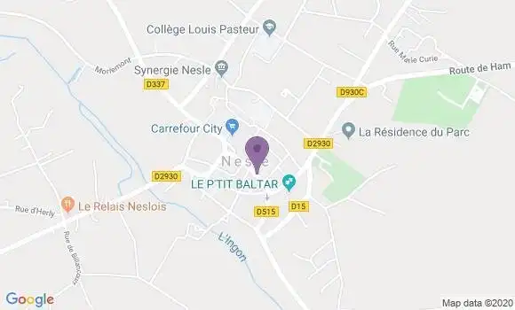 Localisation Caisse d