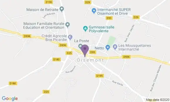 Localisation Caisse d
