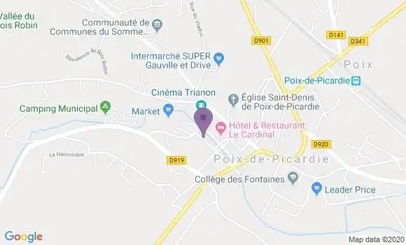 Localisation Caisse d