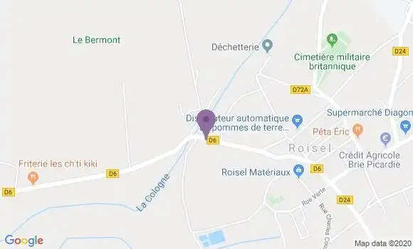 Localisation Caisse d