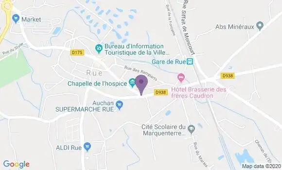 Localisation Caisse d