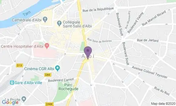 Localisation Caisse d