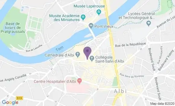 Localisation Caisse d