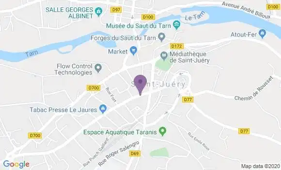 Localisation Caisse d