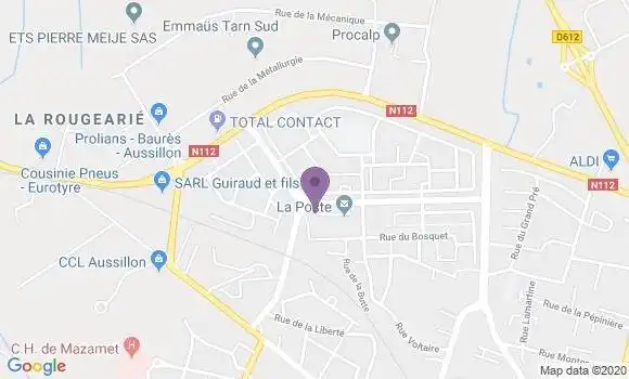 Localisation Caisse d