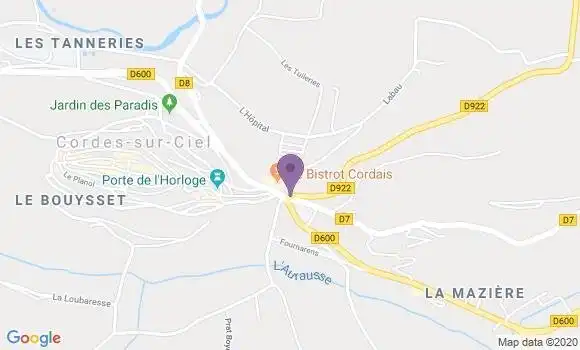 Localisation Caisse d