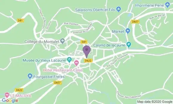 Localisation Caisse d