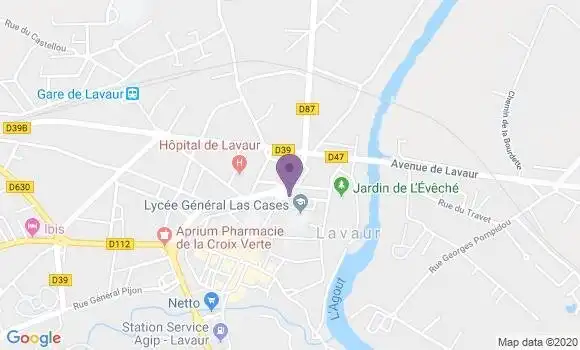 Localisation Caisse d