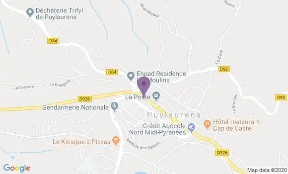 Localisation Caisse d