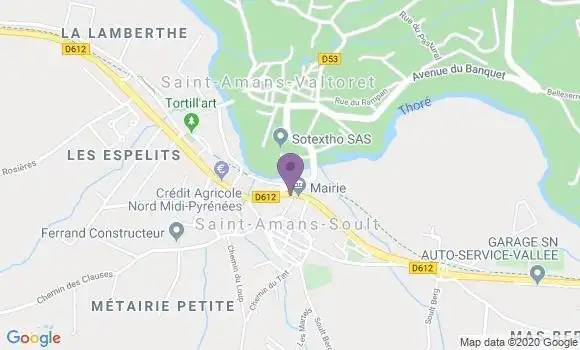 Localisation Caisse d