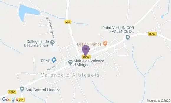 Localisation Caisse d