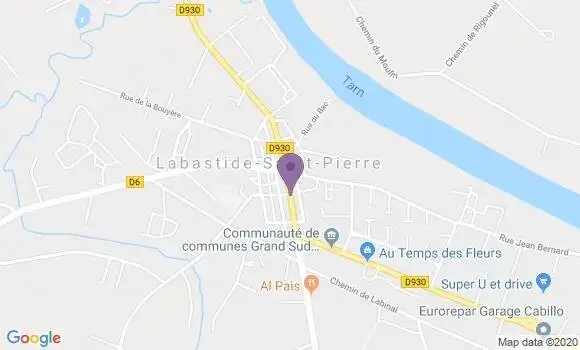Localisation Caisse d