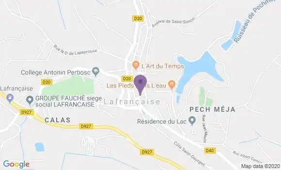 Localisation Caisse d