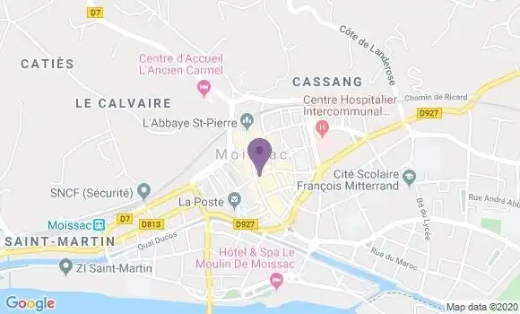 Localisation Caisse d