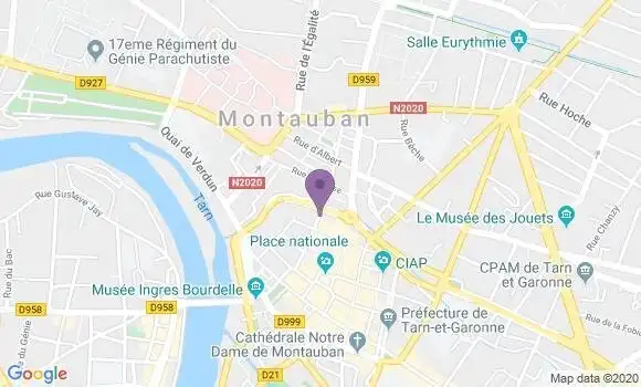 Localisation Caisse d