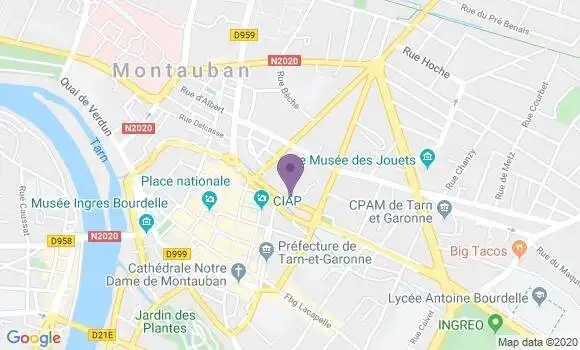 Localisation Caisse d