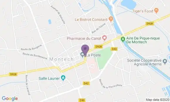 Localisation Caisse d