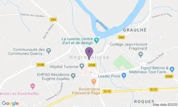 Localisation Caisse d