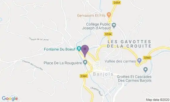 Localisation Caisse d