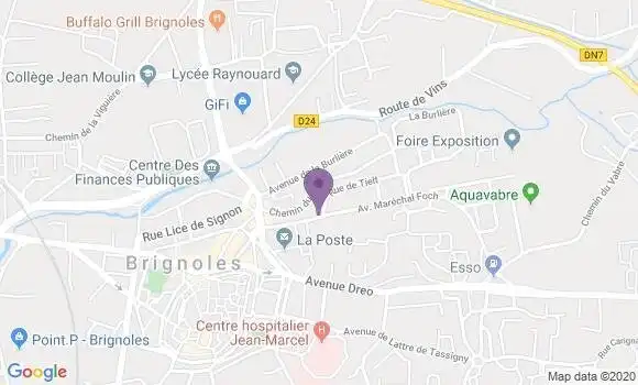 Localisation Caisse d