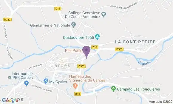 Localisation Caisse d