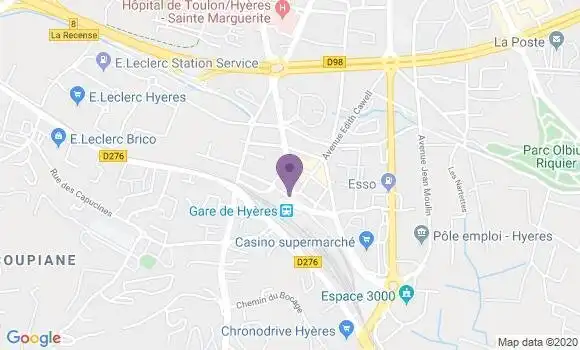 Localisation Caisse d