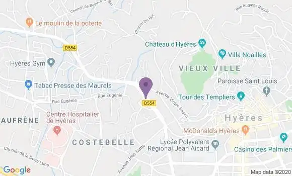 Localisation Caisse d
