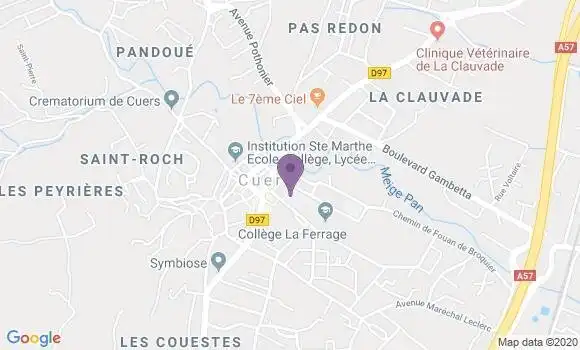Localisation Caisse d