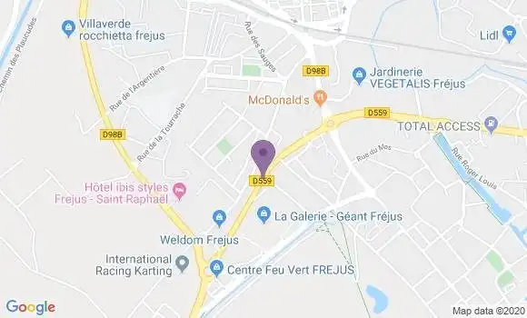 Localisation Caisse d