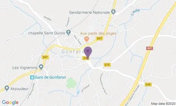 Localisation Caisse d
