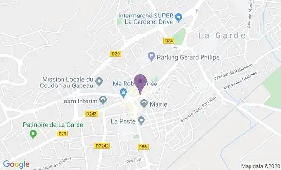 Localisation Caisse d