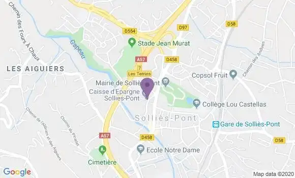 Localisation Caisse d
