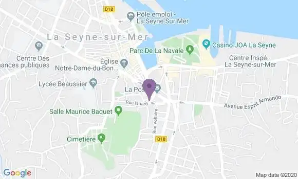 Localisation Caisse d