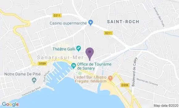Localisation Caisse d