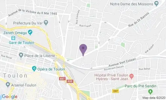 Localisation Caisse d