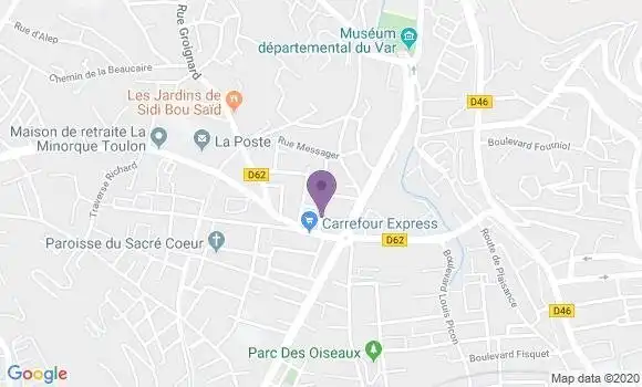 Localisation Caisse d